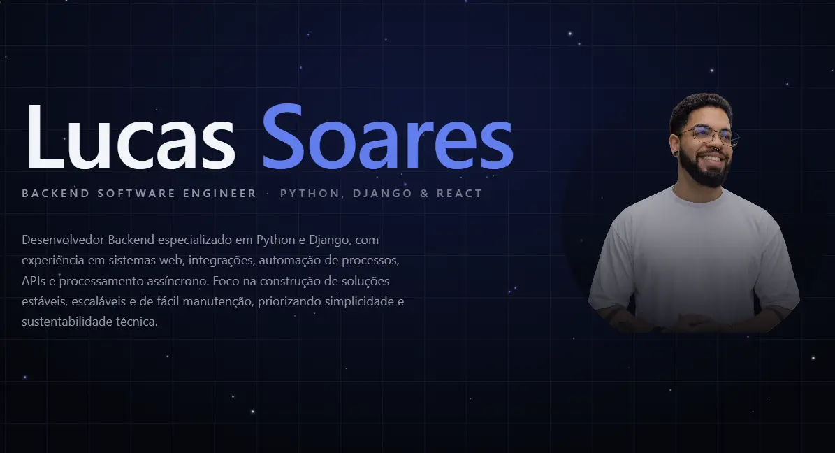 Lucas Soares — Backend Software Engineer